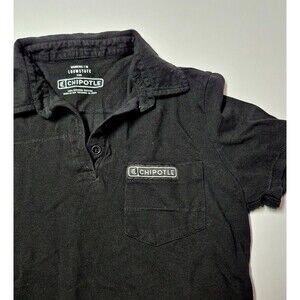 Official Chipotle Polo Shirt by Loomstate womans medium uniform employee work
